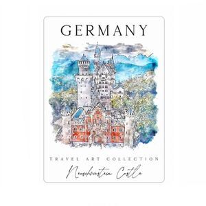 Neuschwanstein Castle Germany Magnet